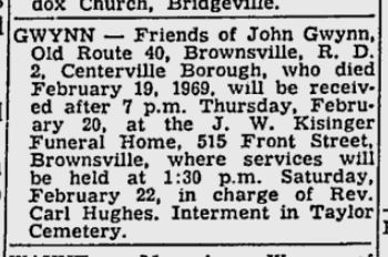 funeral notice